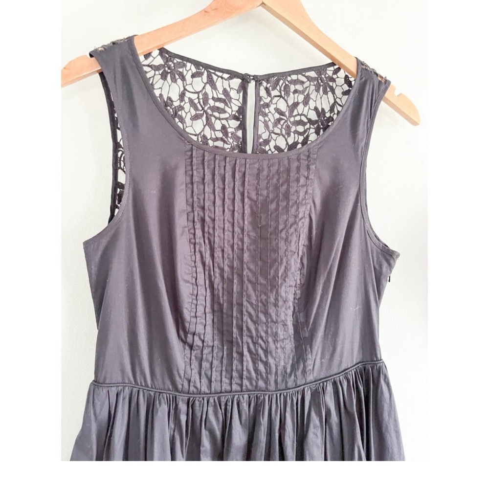 Anthropologie moulinette soeurs navy blue dress